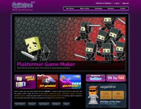 Sploder-homepage.png