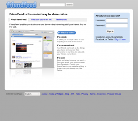 FriendFeed is the easiest way to share online
