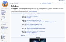A screenshot of the home page taken on 7 August 2023.